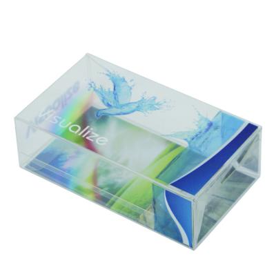 China High Quality Handmade Custom Hot Selling PVC Plastic Package Box Clear PET Box Clear Packing Box for sale