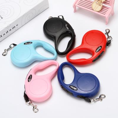 China New Viable Automatic Retractable Pet Leash Dog Leash Middle and Small Dog Leash Pet Walking Tractor for sale