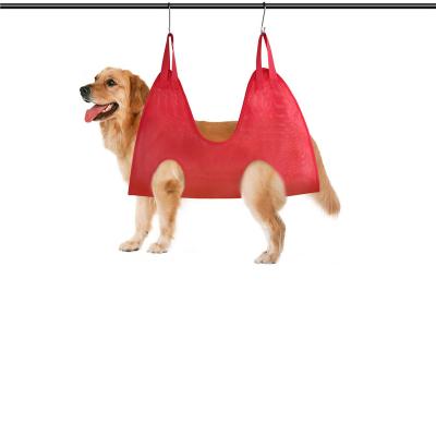 China Hot Selling Viable Pet Grooming Hammock Cat And Dog Grooming Nail Hammock Cat And Dog Swing Daily Care Supplies for sale