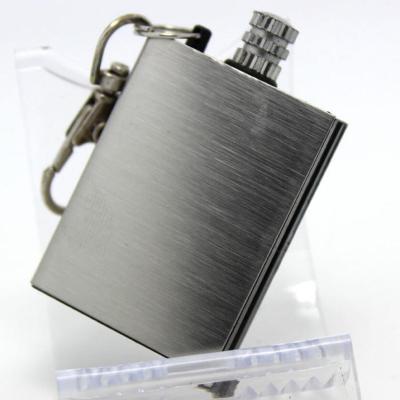 China Hot American Style On Amazon Direct Selling Square Match Smoking Type Of Stainless Steel Accessories Million Matchesfire Lighter for sale