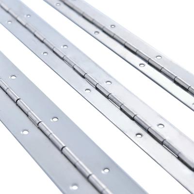 China Top Quality Easy Folding Concealed Continuous Stainless Steel Piano Hinge 180 Degree Long Piano Hinge for sale