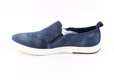 China Durable Unisex Vulcanized Canvas Slip On Shoes Size 41 Fabric Lining OEM for sale