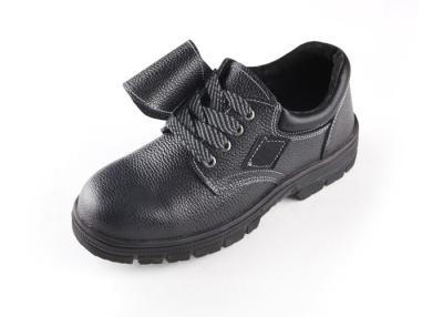 China PU  Upper Waterproof Steel Toe Safety Shoes , Safety Toe Work Shoes Oil Resistant for sale