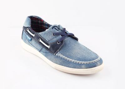 China Canvas Fabric Rubber Sole Men Casual Shoes , Classic Mens Casual Canvas Shoes for sale