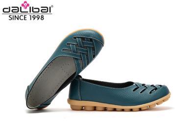 China Dark Blue Ladies Summer Shoes And Sandals Wear Resistant Size 35 - 44 for sale