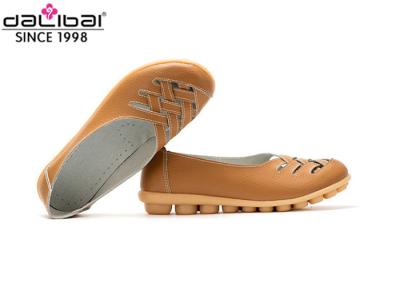 China Light Brown Soft Casual Summer Sandals Shoes Excellent Breathability for sale