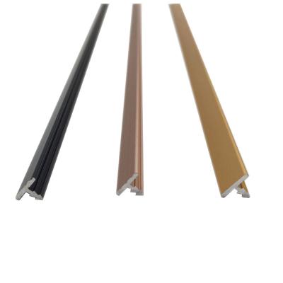 China Hot Sale Environmentally Friendly Tile Edge Trim Manufacturer T Shape Tile Edge Trim Manufacturer Aluminum Alloy T Shaped Decorative Strip for sale