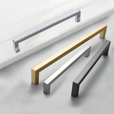 China Contemporary/Modern/Minimalist Wholesale Contemporary/Modern/Minimalist Drawer Pull Furniture Hardware Zinc Alloy Drawer Handles Cabinet Pulls for sale