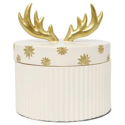 China Wholesale Nordic Luxury Ring Box Decoration Storage Box Creative Home Decorative Resin Jewelry Storage Boxes for sale