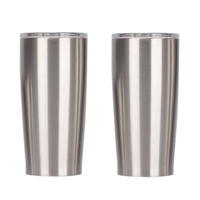 China Sustainable 20oz Thermal Mug Vacuum Milk Cup Tumbler Double Wall Stainless Steel Travel Coffee Mug Insulated Win Beer Tumbler With Lid for sale