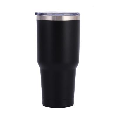 China Sustainable 20/30 oz Thermal Cup Vacuum Mug Tumbler Double Wall Stainless Steel Travel Coffee Mug Insulated Beer Quencher Tumbler With lid for sale