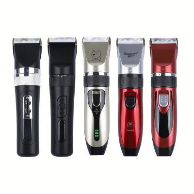 China Pets Clean Body Electric Pet Clipper Frontier Rechargeable Dog Shaving Clipper Set LED Display Cat Haircut for sale