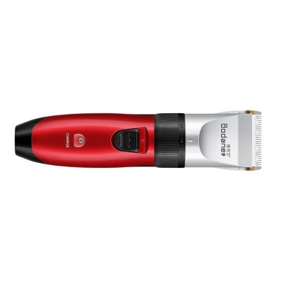 China Portable Gold Red Rechargeable Professional Trimmers and Stainless Steel Hair Trimmers Clippers Hair Clippers Bodaner for sale