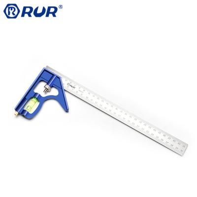 China Convenience Stainless Steel Combo Square Multifunctional Metric Ruler For Measuring for sale