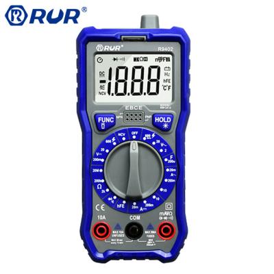 China High Accuracy Convenience LCD Digital Multimeters With Flashlight For Industrial Equipment for sale