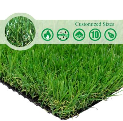 China Garden 15mm Garden Lawn Soccer Football Carpet Pet Turf Artificial Grass for sale