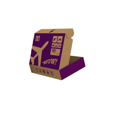 China Recycled Materials Customized Foldable Recycled Craft Paper Box Corrugated Box Brown For Shipping Packaging for sale