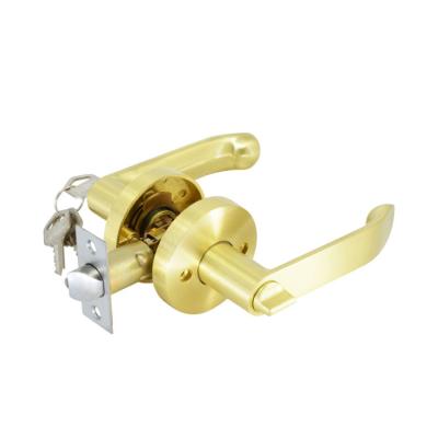 China Entry Lever Door Lock Deadbolt Lock Heavy Duty Exterior Door Knob With Lock for sale