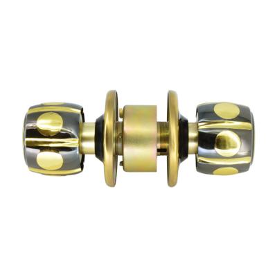 China Entry High Security Round Ball Knob Door Lock Knob Zinc Alloy Cylindrical Door Lock Set for sale