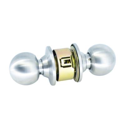 China 2022 New Entry Products Hot Selling North American Bathroom Door Knob Cylindrical Lock For South American Market for sale