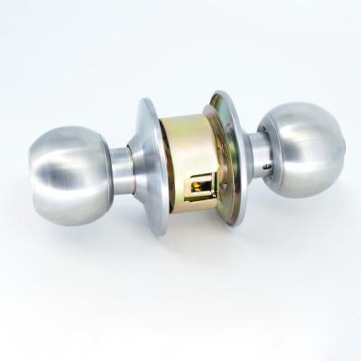 China Entrance Factory Price Ferreteria 587 Ball Delight Lockset Wooden Door Latches Cylindrical Interior Round Door Knob for sale