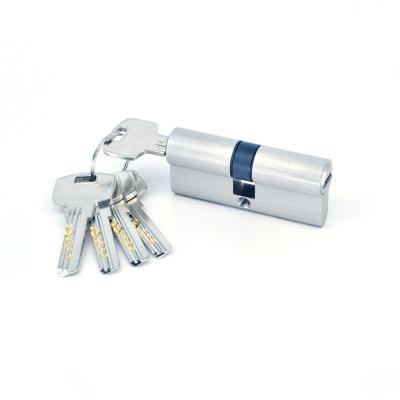 China Best price top quality durable brass lock body 70mm brass cylinder with 3 keys for sale