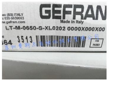 China Italy original authentic GEFRAN displacement sensor  LT-M-0650-S for sale