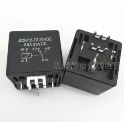 China Factory direct sale DC24V five pin 80A type welding automobile anti stick relay contact quality assurance for sale