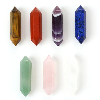 China Europe Chakra Kit Crystal Point 7 Chakra Crystal Tower Set for Balancing Meditation Wicca Beginner for sale