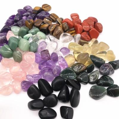 China China Hot Sale Natural Polished Mixed Quartz Materials Crystal Tumbled Stones For Home Decoration for sale