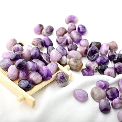 China Europe 5-8mm Drilled Amethyst Crystal Chip Stone Gemstones Beads for Jewelry Making DIY Crafts for sale