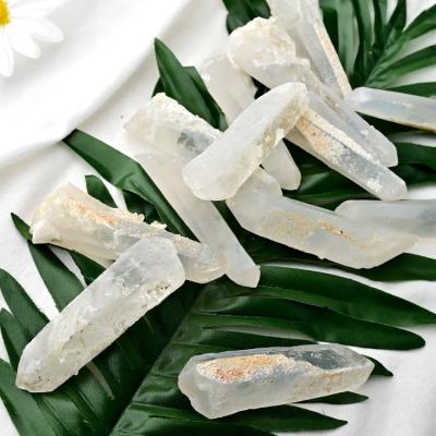 China 100% Europe 100% Natural Crystal Point Rock Mineral Specimen Stone Healing Crystal Quartz Raw Crystals Wand Rock Energy Stone for sale