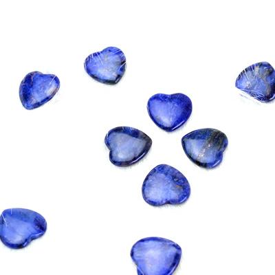 China Wholesale Heart Crystal Stone Chakra Healing China Lapis Lazuli Heart Shaped Stone for sale