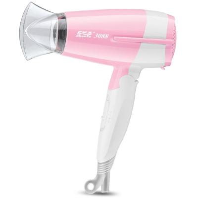 China Mini Hotel Travel Pink Portable Collapsible Foldable For Wholesale Private Label Blow Hair Dryer for sale