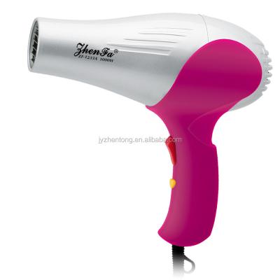 China ZF-1233A Foldable Travel Hair Dryer Cold Drawn Fan for sale