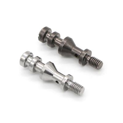 China Aluminum Lathe High Precision Metal Component Custom Bolt Nut CNC Machining Parts for Machine for sale