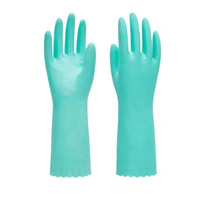 China Custom wholesale manufacturers cheap household construction hand protection nitrile glov e industrial cleaning e work glov e for sale