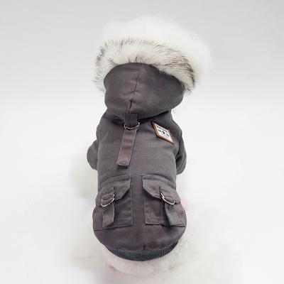 China Viable Wholesale Custom Pet Accessories Autumn Winter Fashion Cotton Jacket Pet Clothes for sale