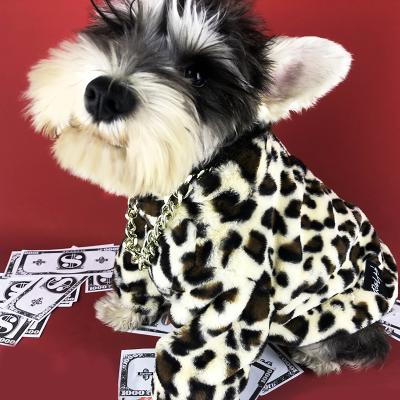 China Sustainable Hot Luxury Designer Dog Clothes Winter Pet Clothes Print Pet Clothing Clothes for sale