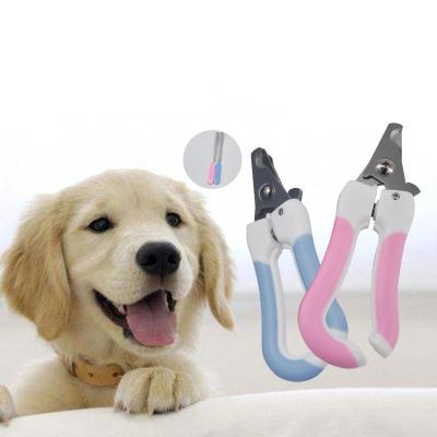 China Viable Factory Wholesale Cat Pet Dog Nail Clipper Cutters And Trimmers With Free Nail Folder for sale