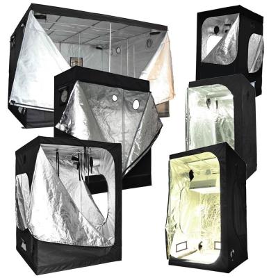 China Best easily assembled led grow light for tent 3x3 led grow tent with ventilation grow tent with led lights for sale