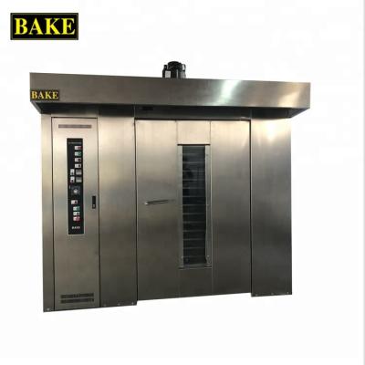 China For Bread 32 Trays Stainless Steel Rack Electric Rotary Baking Oven for sale