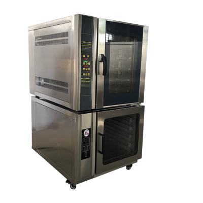 China Revolving Bakery Oven Convection Commercial Digital 10 Tray Gas Electric Convection Oven For Baking for sale