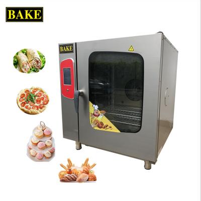 China Multifunctional Combi Oven 10 Trays China Equipment Professional Kitchen Kitchen Bakery Gas Oven for sale