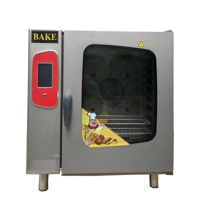 China Electric multifunctional bakery equipment factory wholesale price combi steam oven pizza oven for sale