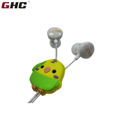 China Mobile phone/Mp3/CD player/radio cheap price in ear flat cable cute cartoon earphone for mp3 for sale