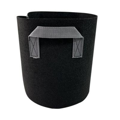 China Non Woven Fabric Grow Bags Free Samples 3 Gallon Felt Grow Bags 300G Thickened Fabric Pots With Handles for sale