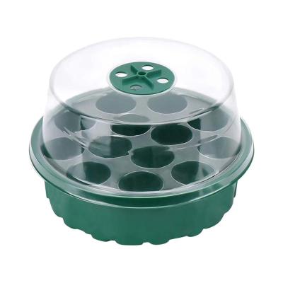 China Mini Plastic Green Plant Plastic Green Plant Seedling Tray Propagator Trays Seed Growing Greenhouse For Sale for sale