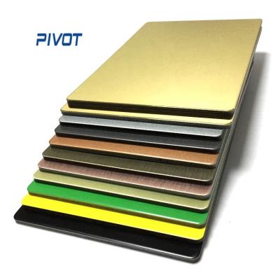 China Modern 2mm 3mm 4mm 5mm 6mm 8mm Exterior Wall High Gloss Paint Aluminum Composite Panels Oil Station Hotel Office Building for sale