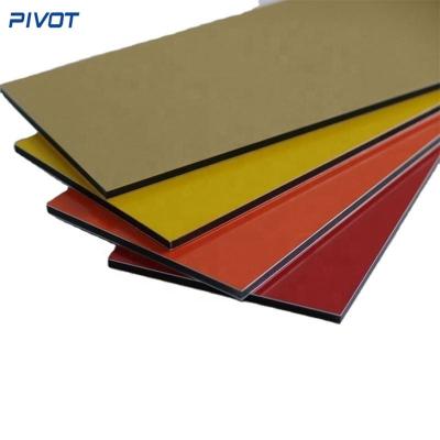 China Contemporary Aluminum Composite Sandwich Panels For Residential Dibond Customized Colors PE Coated for sale